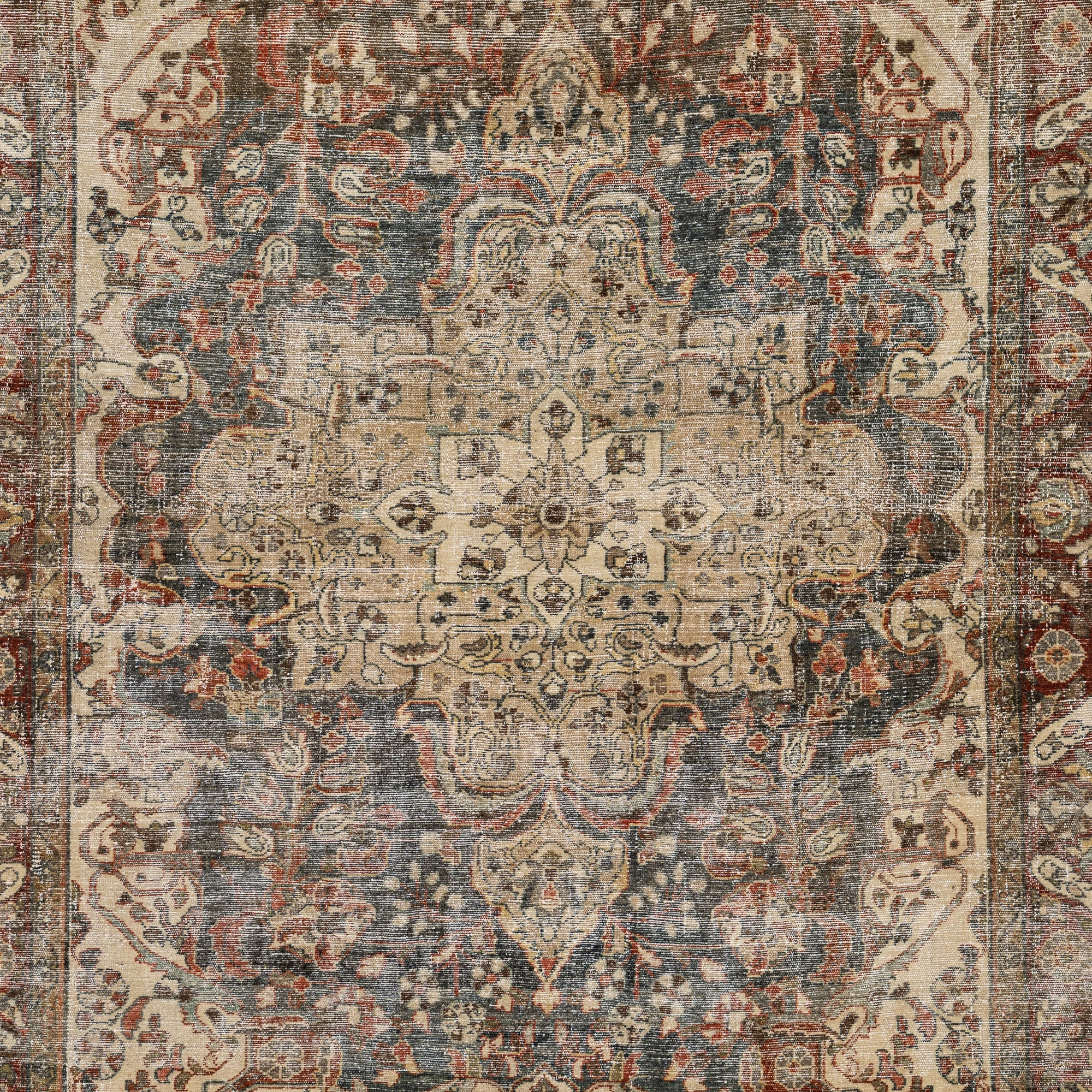 Arianell - Vintage Persian Rug, Handwoven Masterpiece