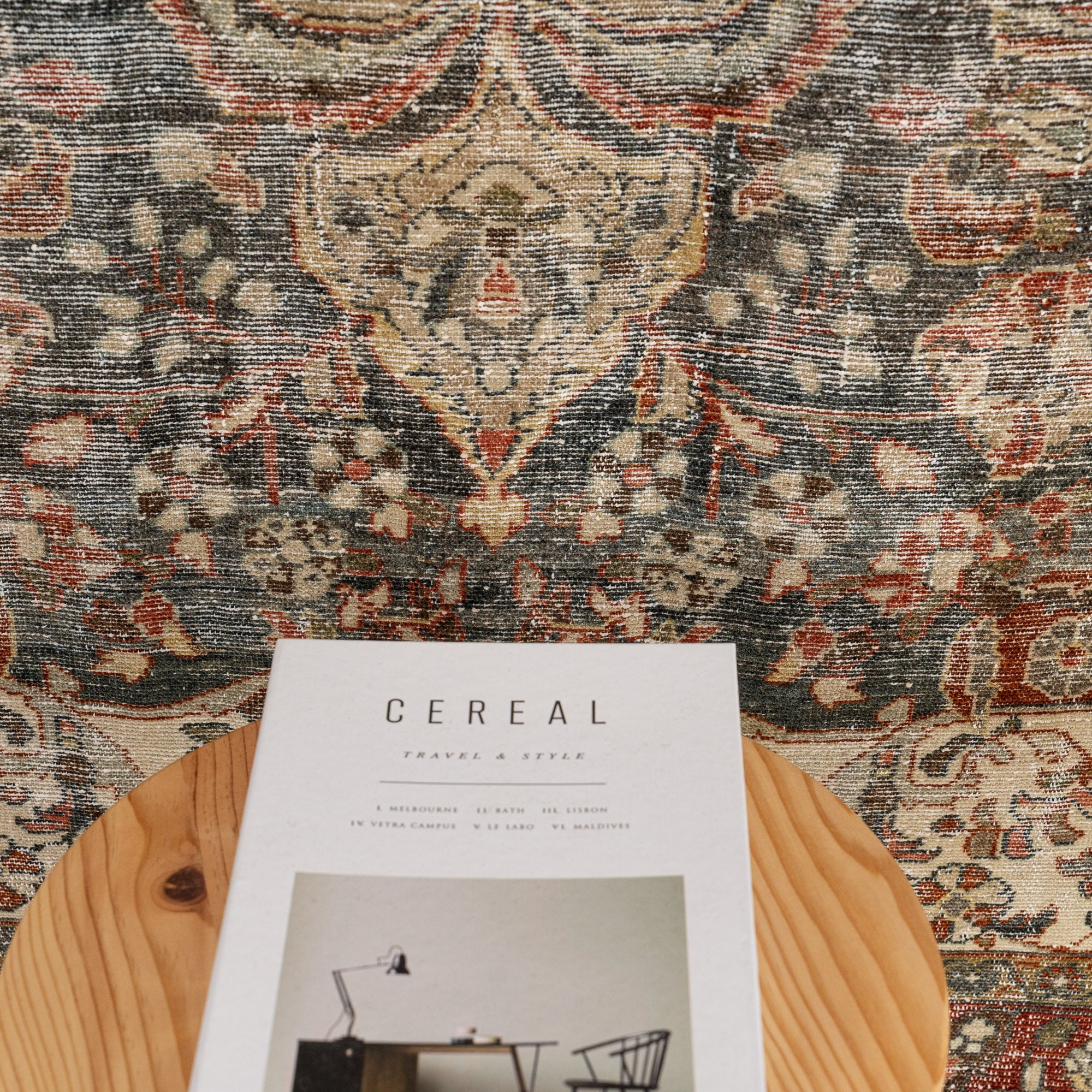 Arianell - Turkish Rug, Vintage Charm for Modern Spaces