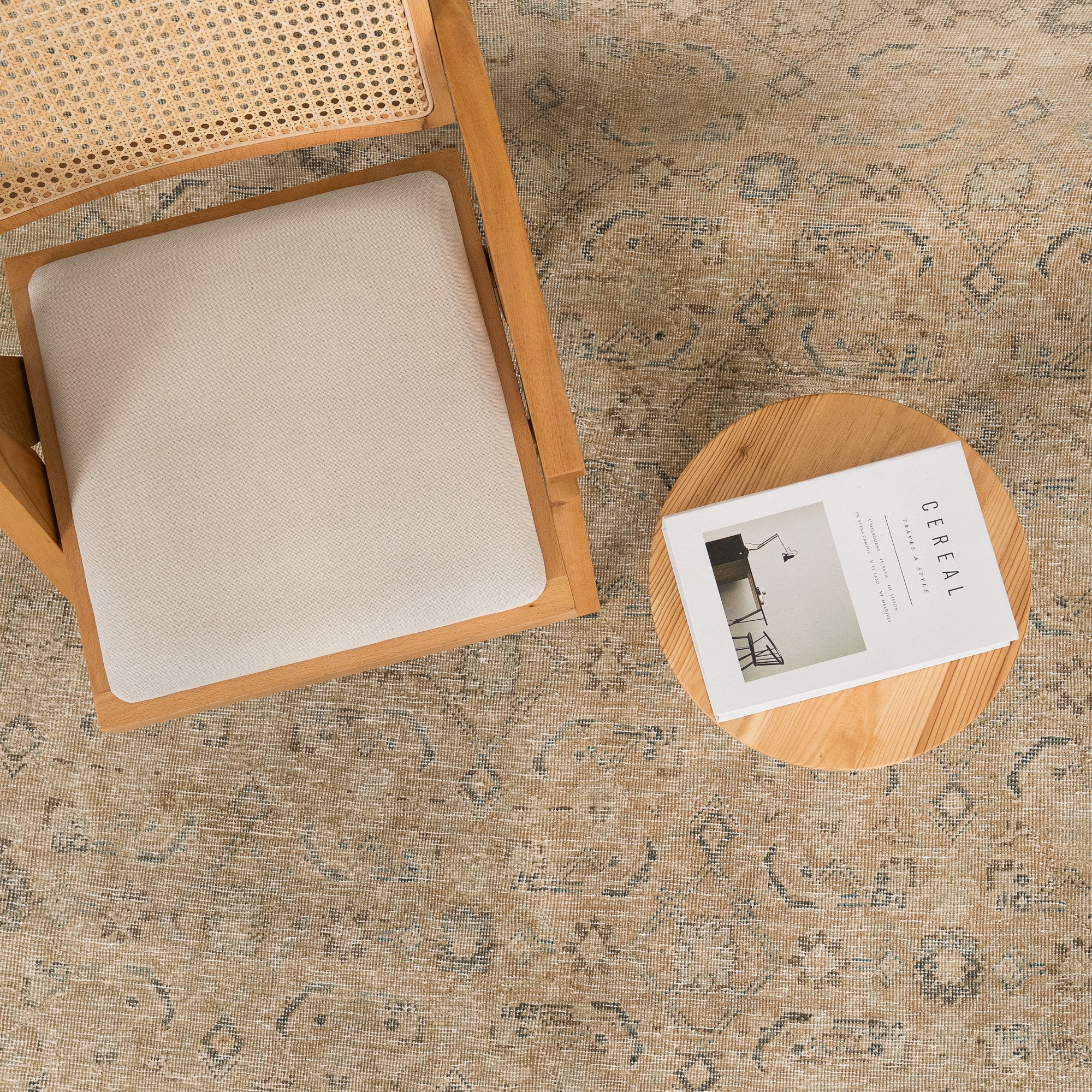 Thaliora - Vintage Persian Area Rug