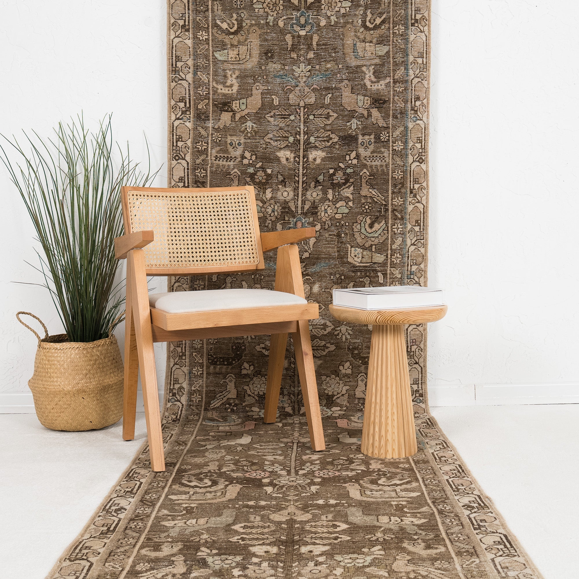 Elvarae - Vintage Persian Runner Rug