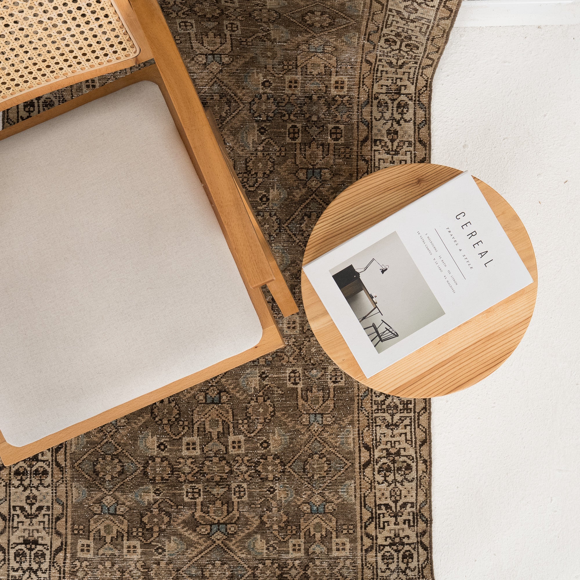 Evelynei - Vintage Persian Runner Rug