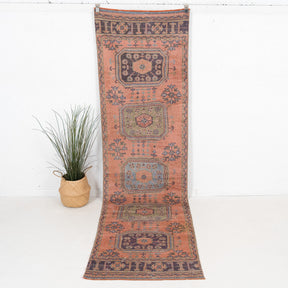 Rigondinia - Vintage Turkish Runner Rug