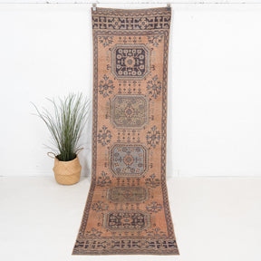 Rosalba - Vintage Turkish Runner Rug