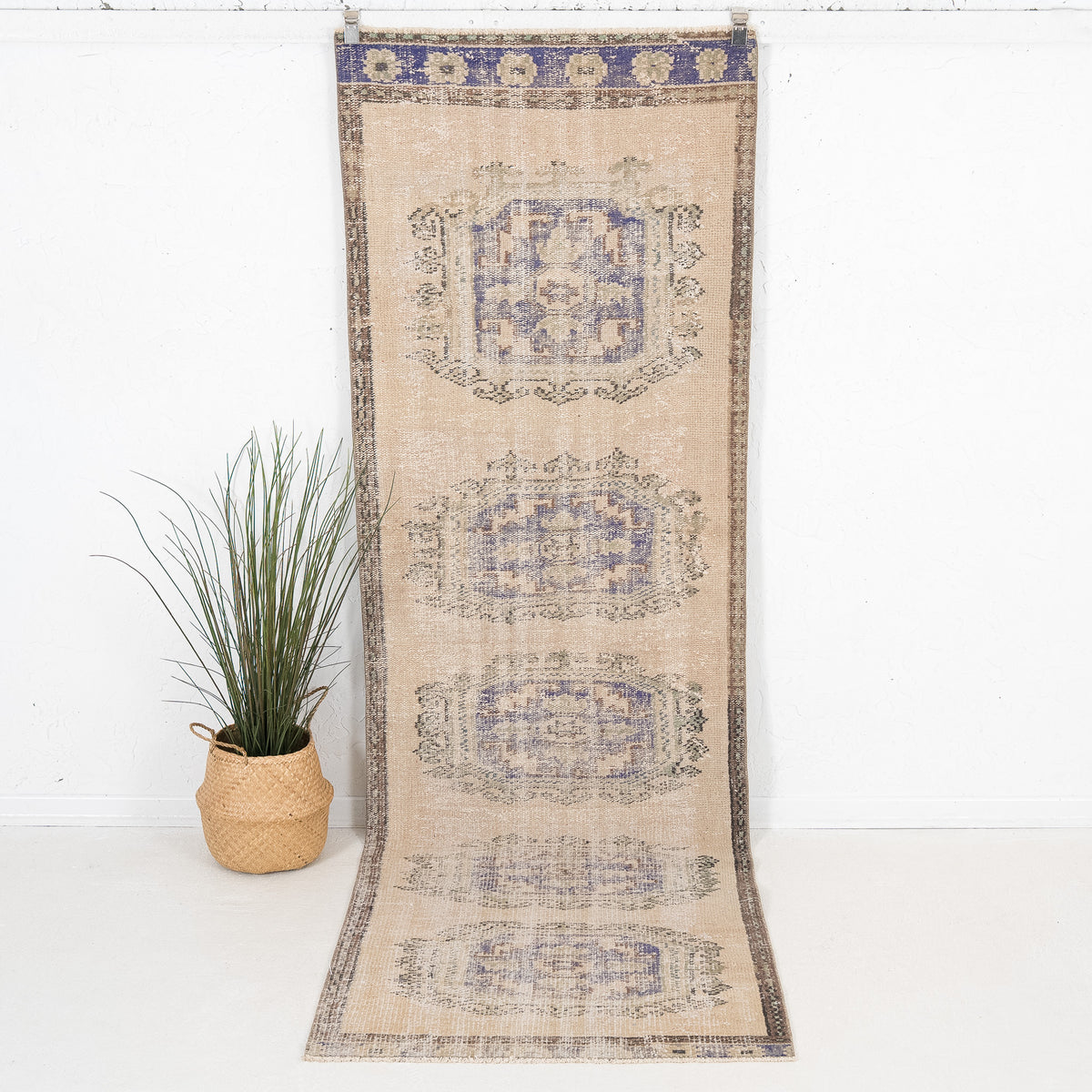 Richenzona - Vintage Turkish Runner Rug