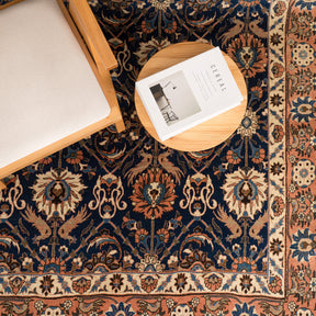 Oriental Blue Area Rug