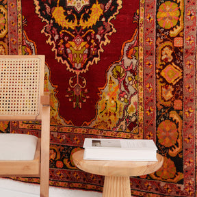 Oriental Red Area Rug
