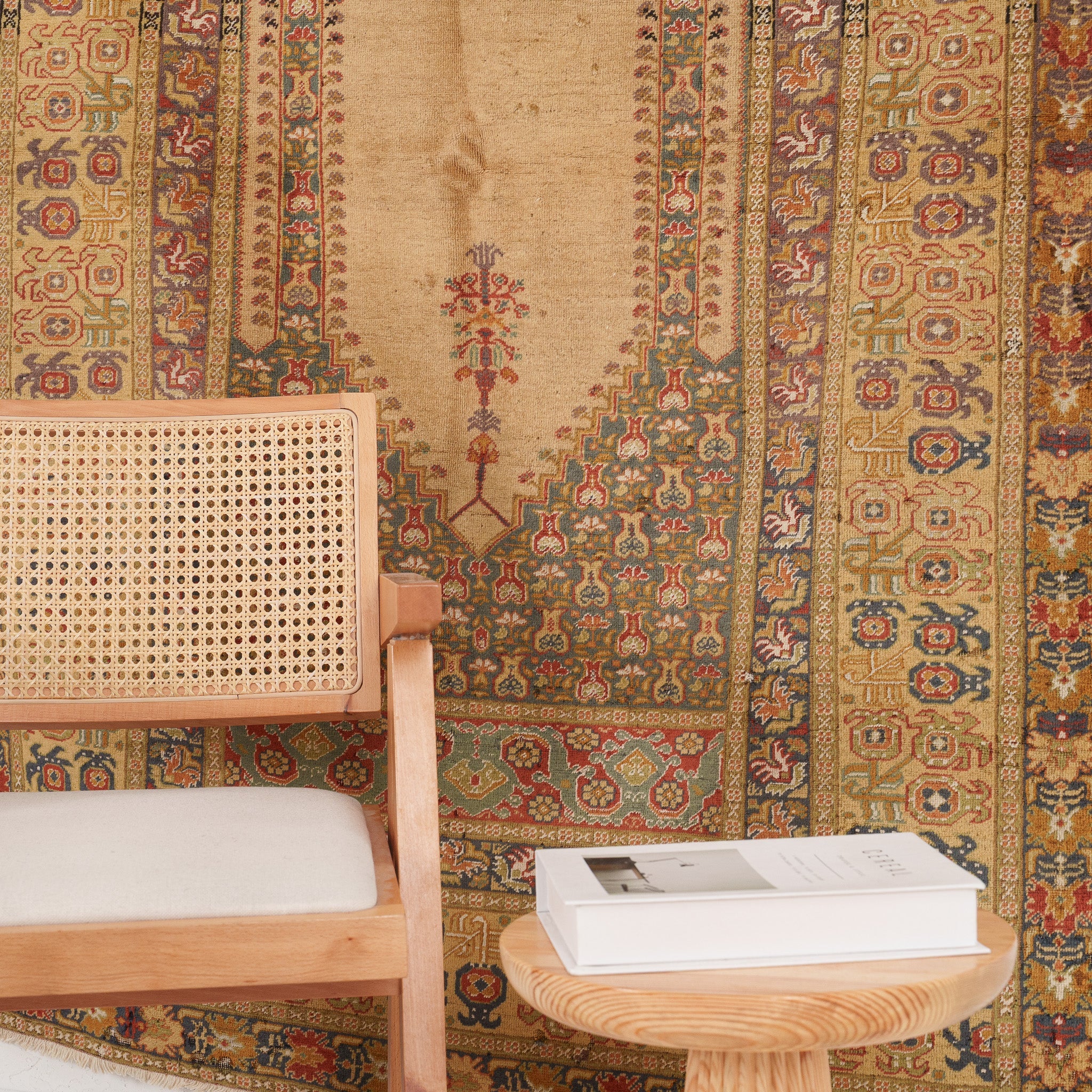 Oriental Gold Area Rug
