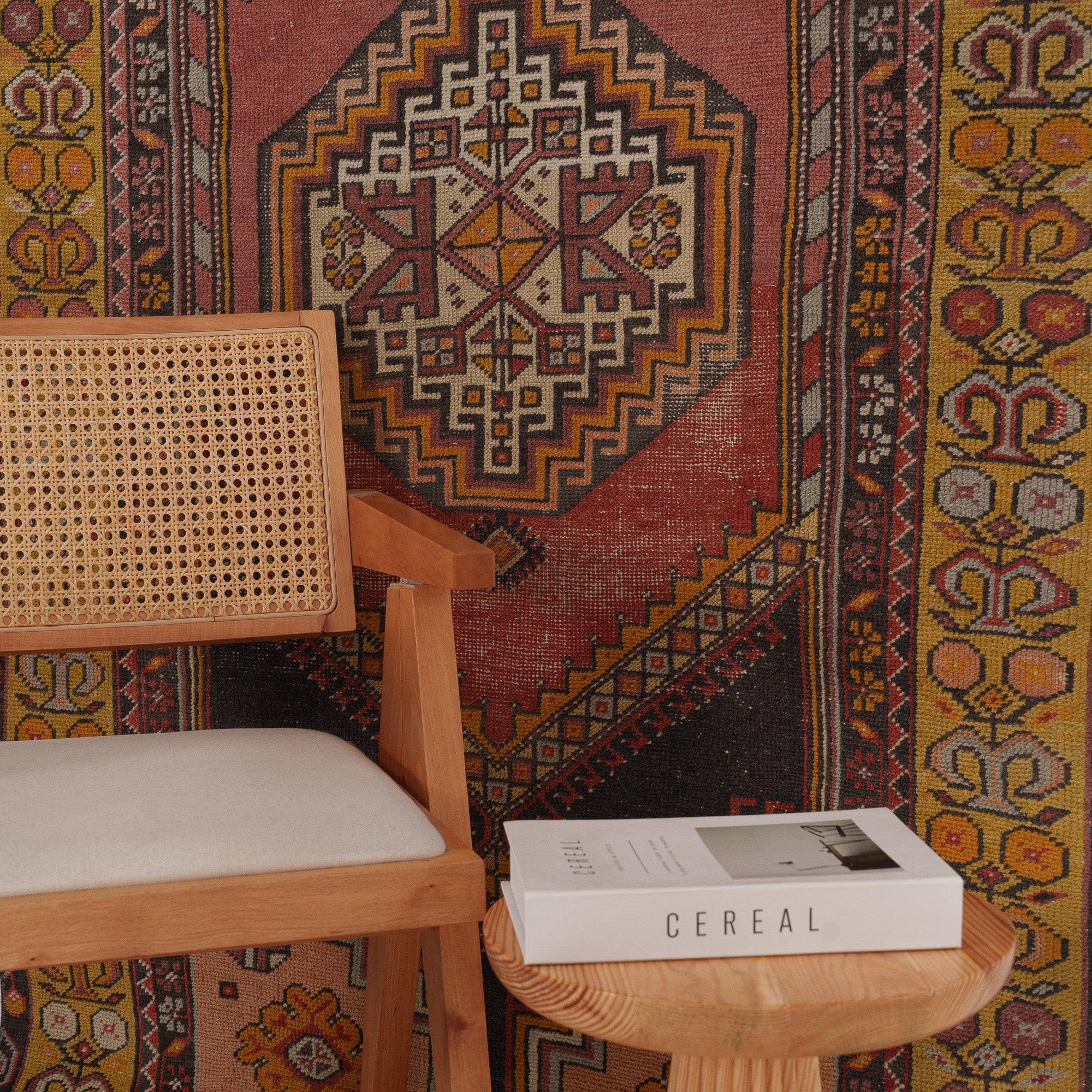 Oriental Pink Area Rug