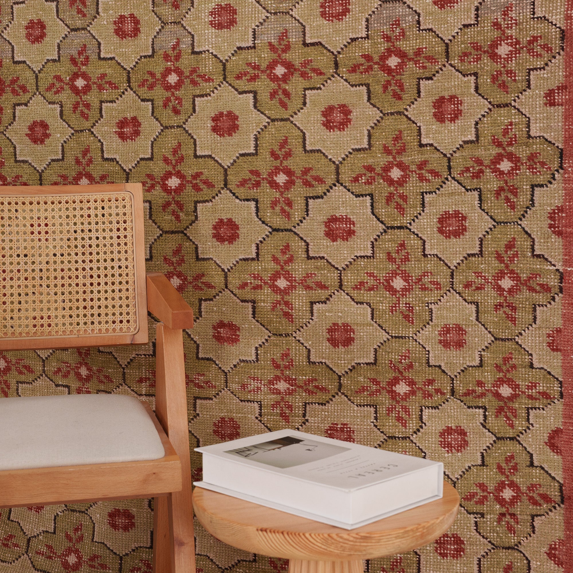 Oriental Beige Area Rug