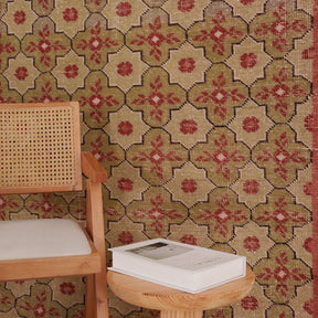 Oriental Beige Area Rug
