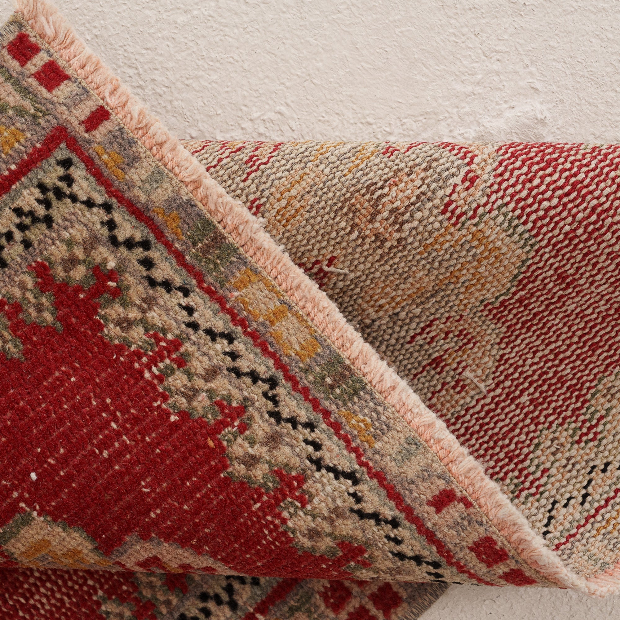 2x10 Red Runner Rug