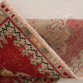 2x10 Red Runner Rug