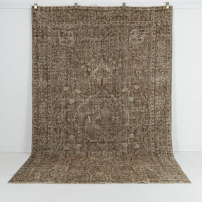 beige vintage 6x10 area rug - perfect for the living room, bedroom, office, entryway