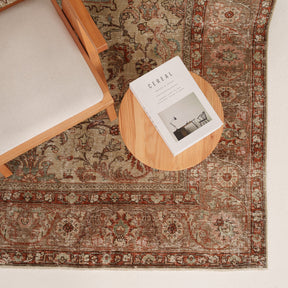 Antiquewashed Beige Area Rug