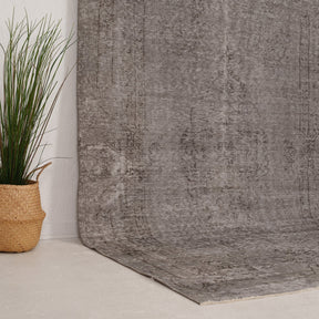 Gray and  Area Wool Rug