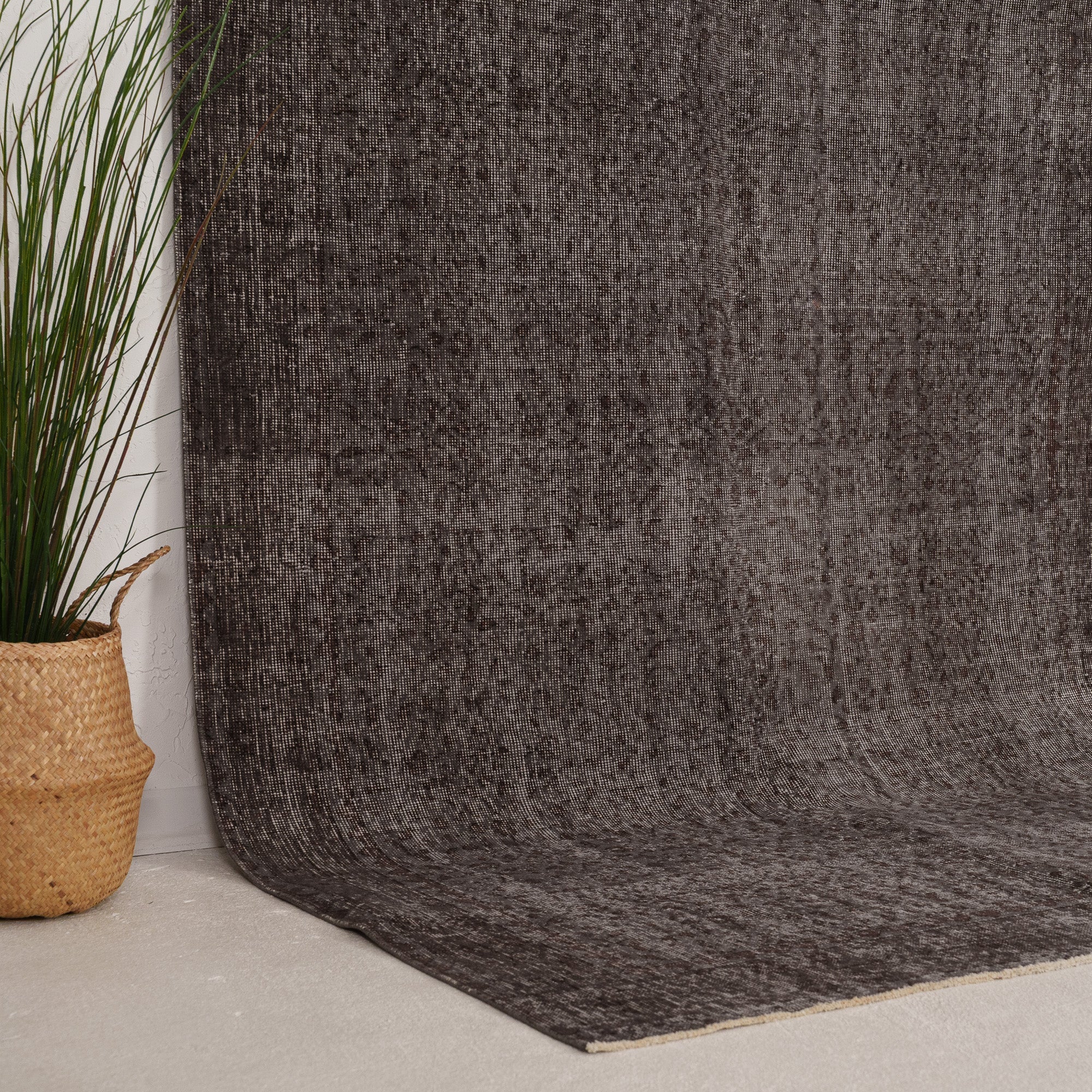 Gray and  Area Wool Rug