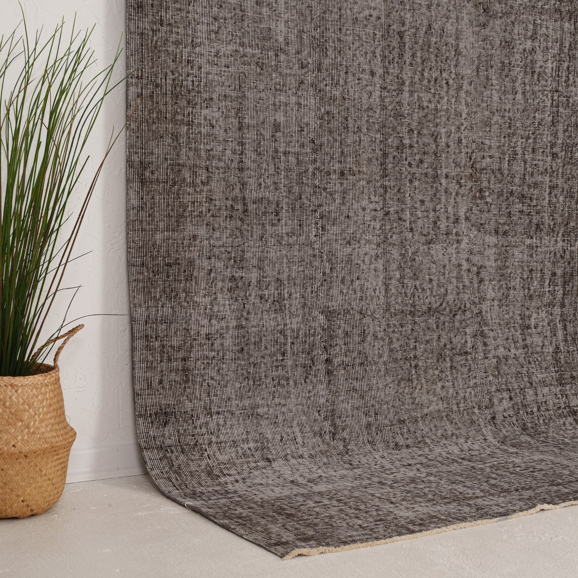 Gray and  Area Wool Rug