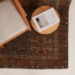 Antiquewashed Red Area Rug