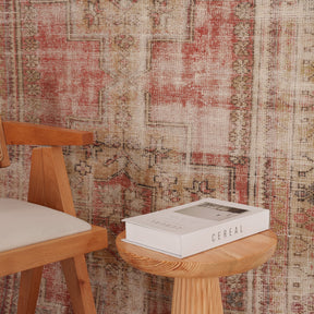 Antiquewashed Red Runner Rug