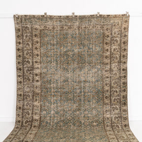 persian made 7x17 runner rug, adding character to any entryway, bedroom, hallway, living room