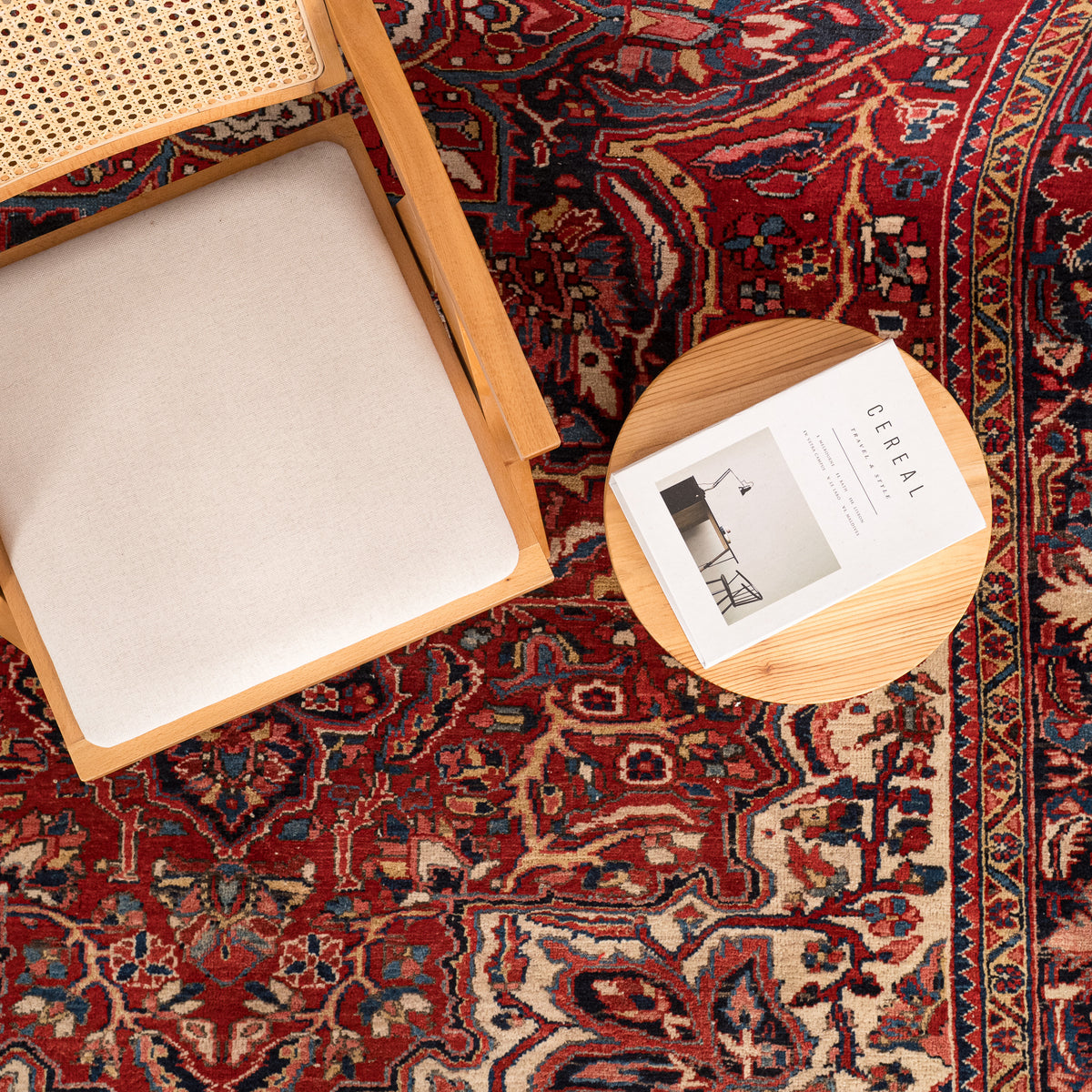 Oriental Red Area Rug
