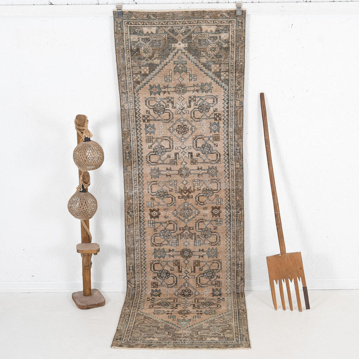 Swanhildinia - Vintage Persian Runner Rug