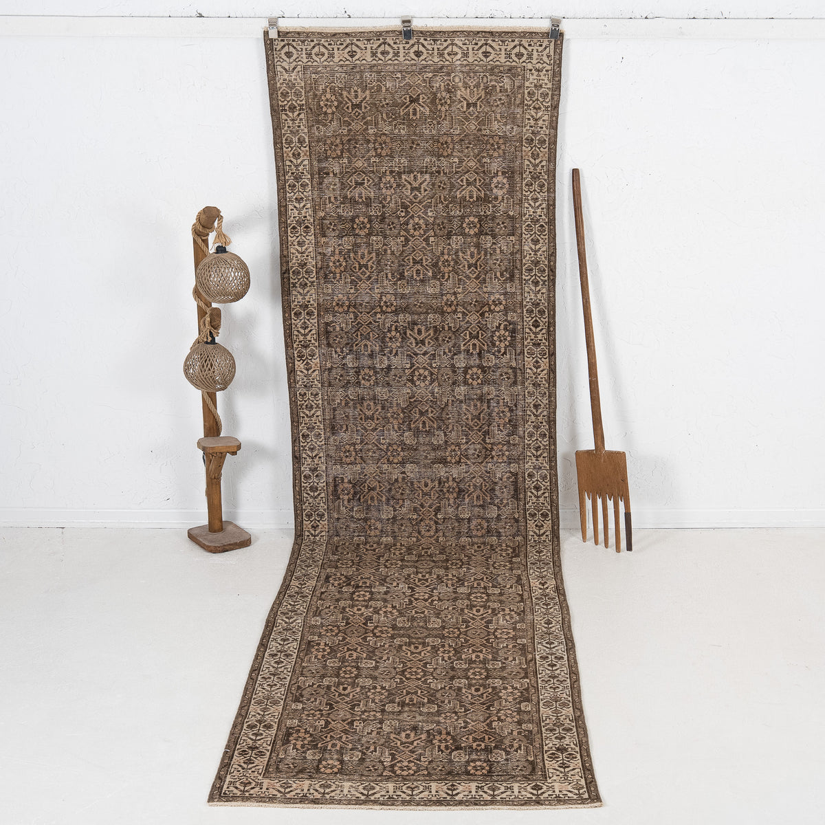 Savira - Vintage Persian Runner Rug