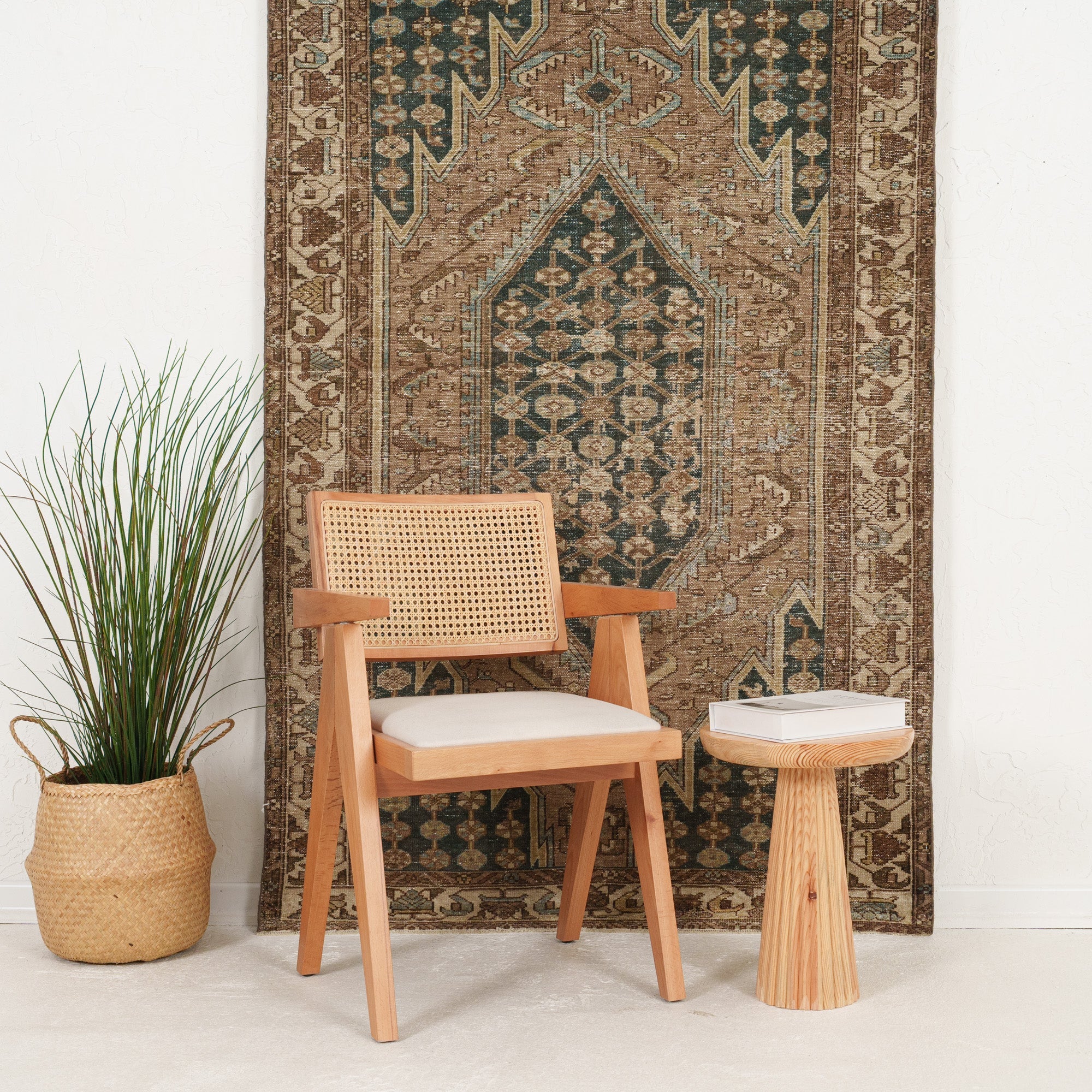 Teldavinda - Vintage Persian Small Rug