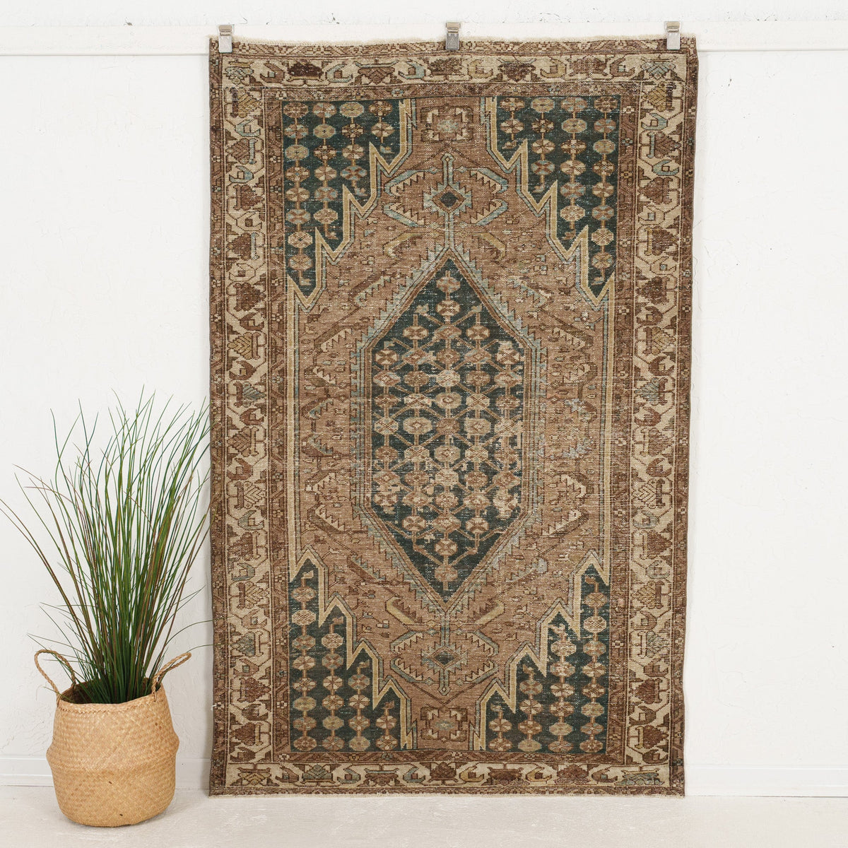 Teldavinda - Vintage Persian Small Rug