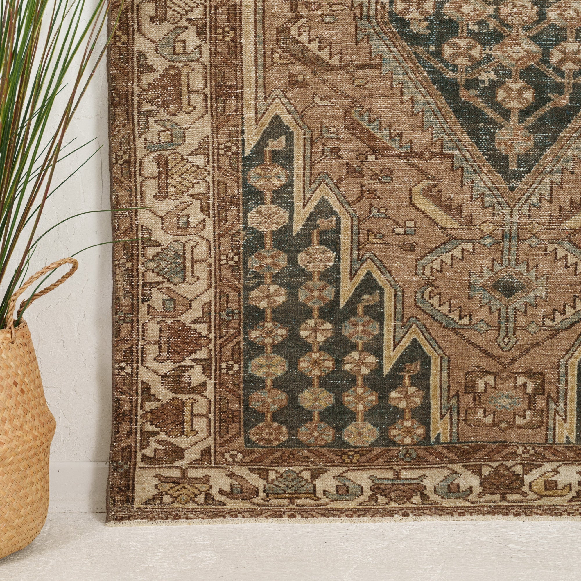 Teldavinda - Vintage Persian Small Rug