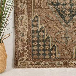 Teldavinda - Vintage Persian Small Rug