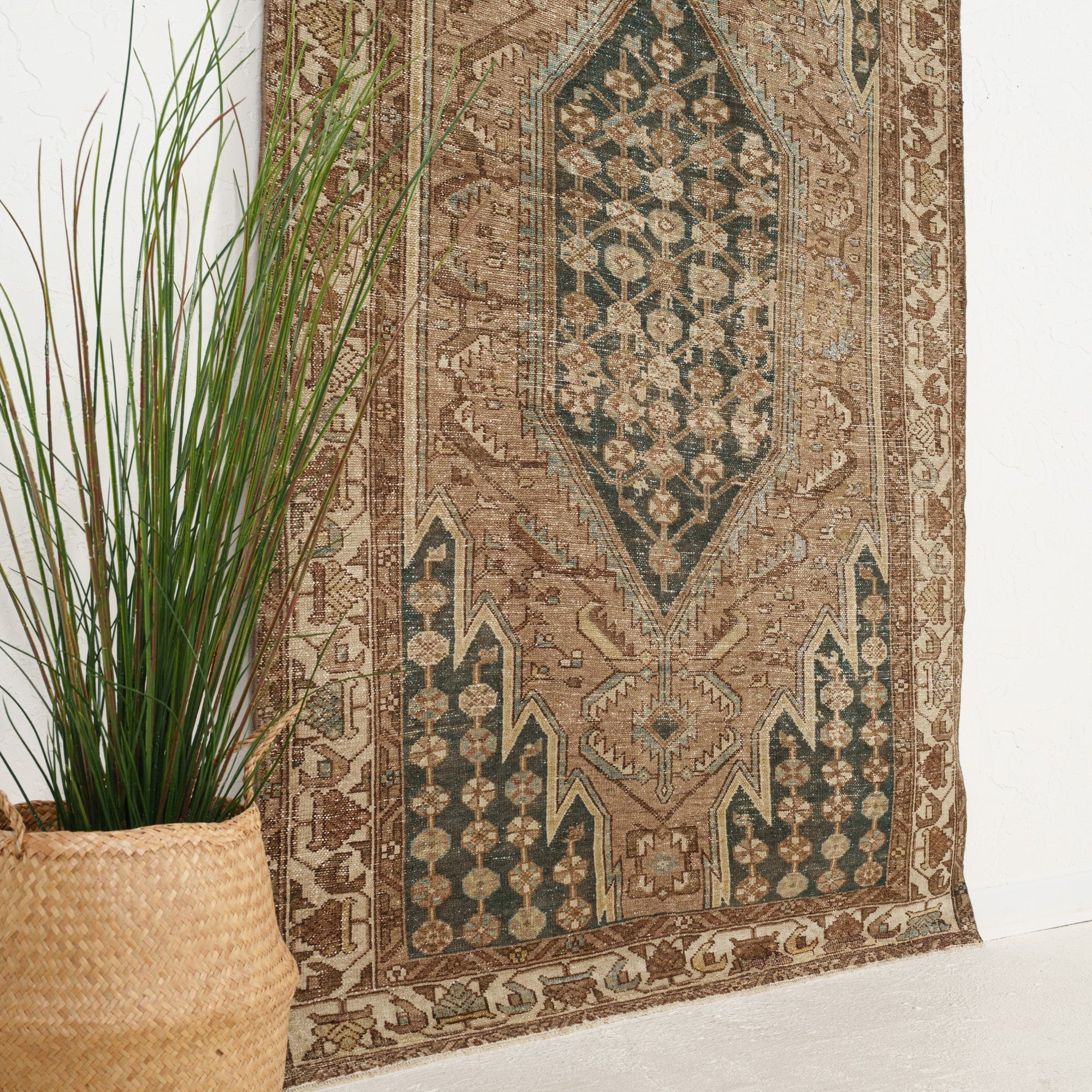 Teldavinda - Vintage Persian Small Rug