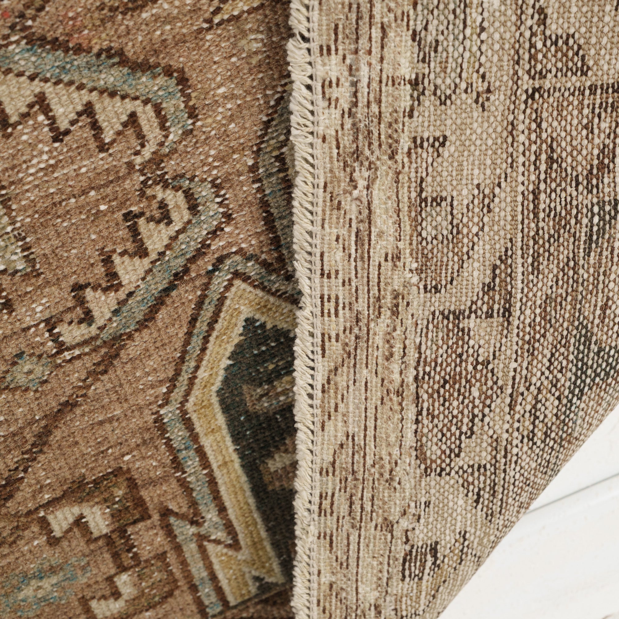 Teldavinda - Vintage Persian Small Rug