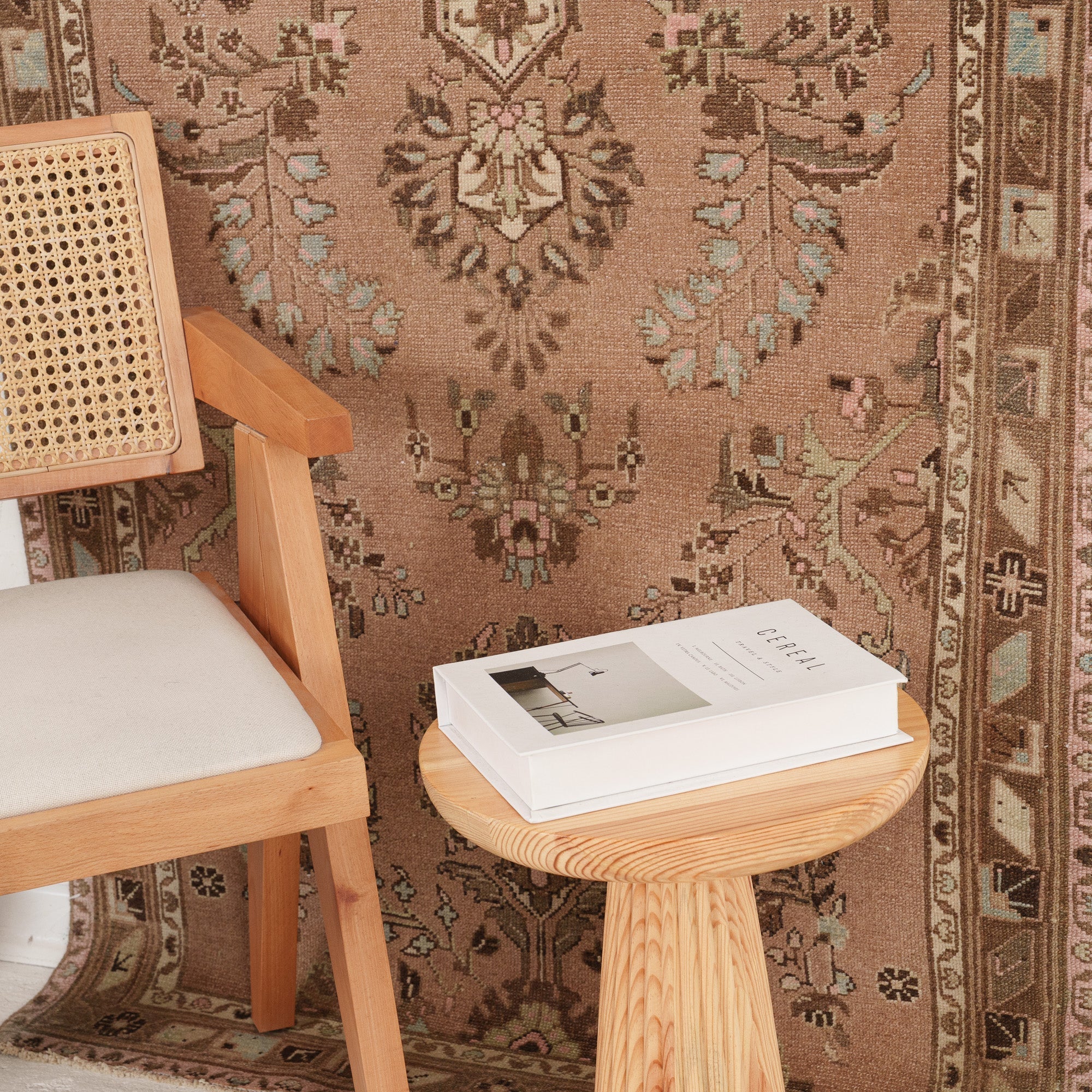 Zelvanina - Vintage Persian Small Rug