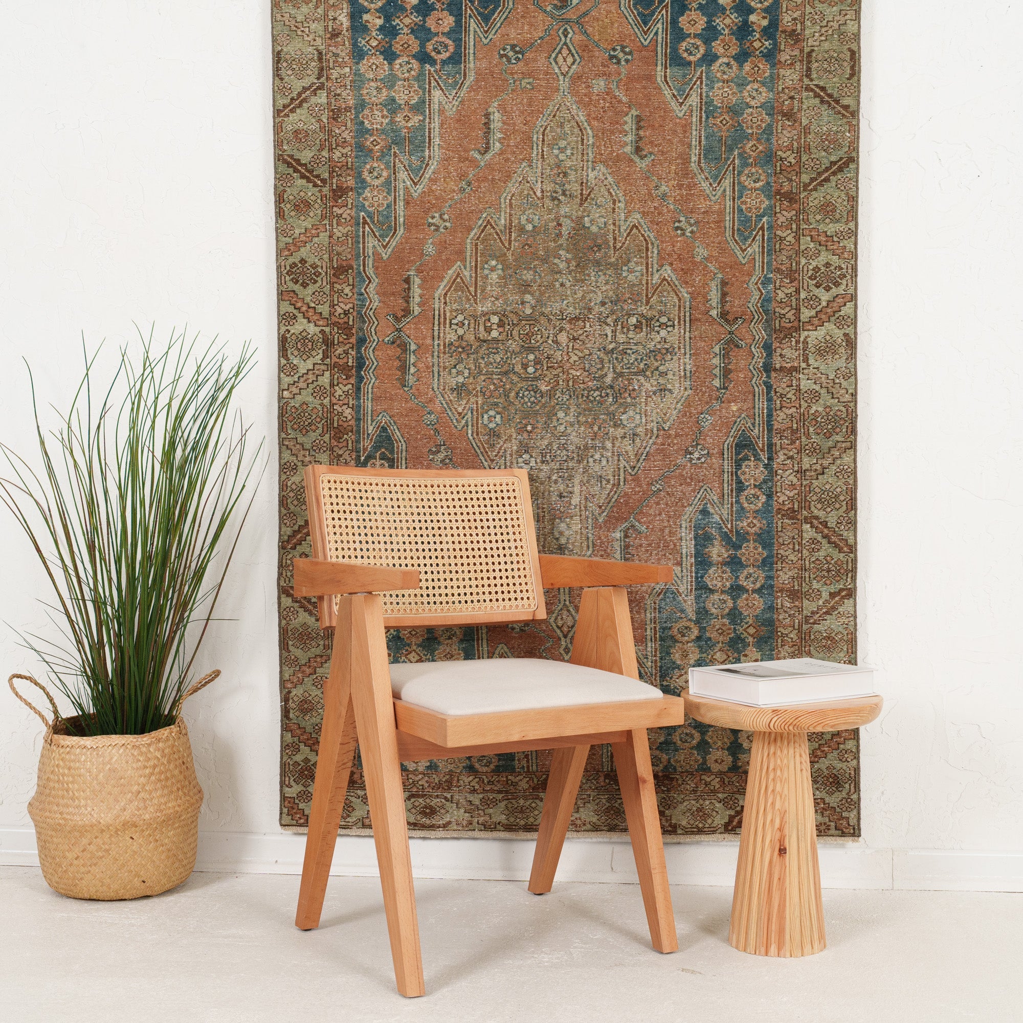 Alfhildr - Vintage Persian Small Rug