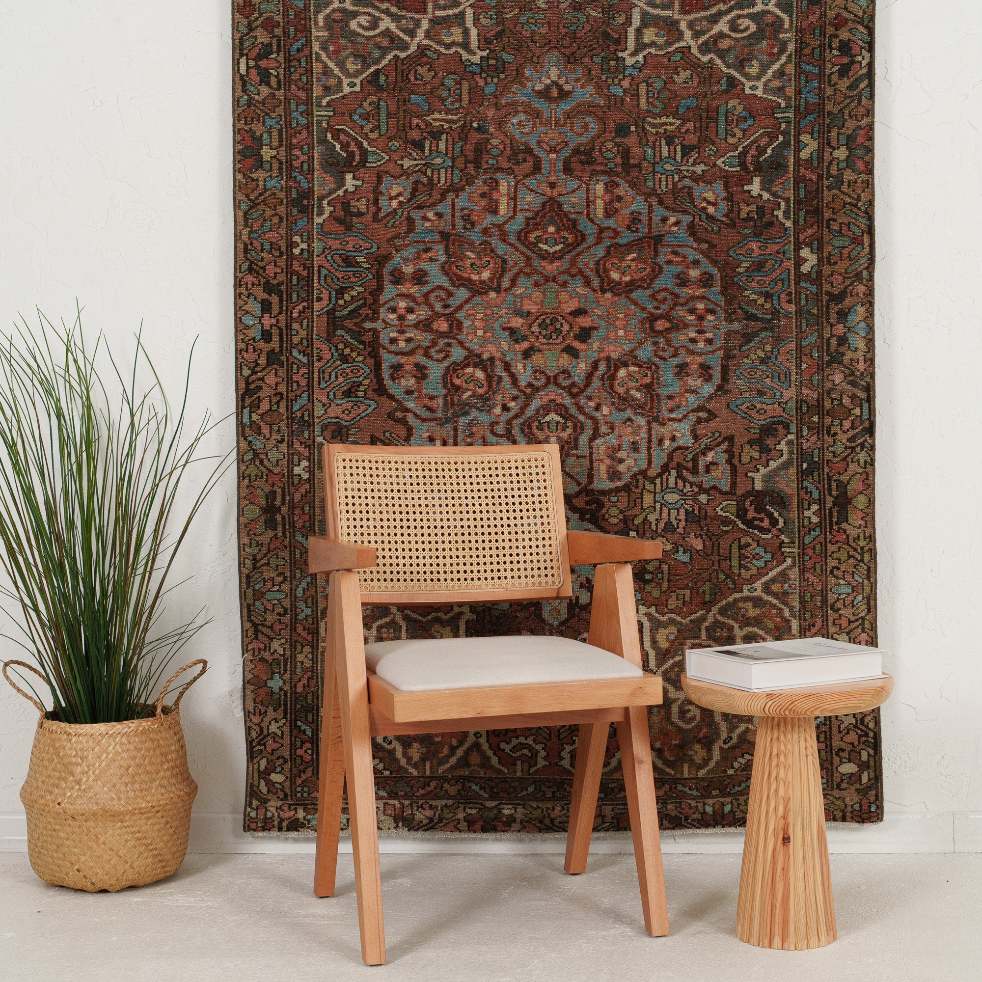 Bedris - Vintage Persian Small Rug