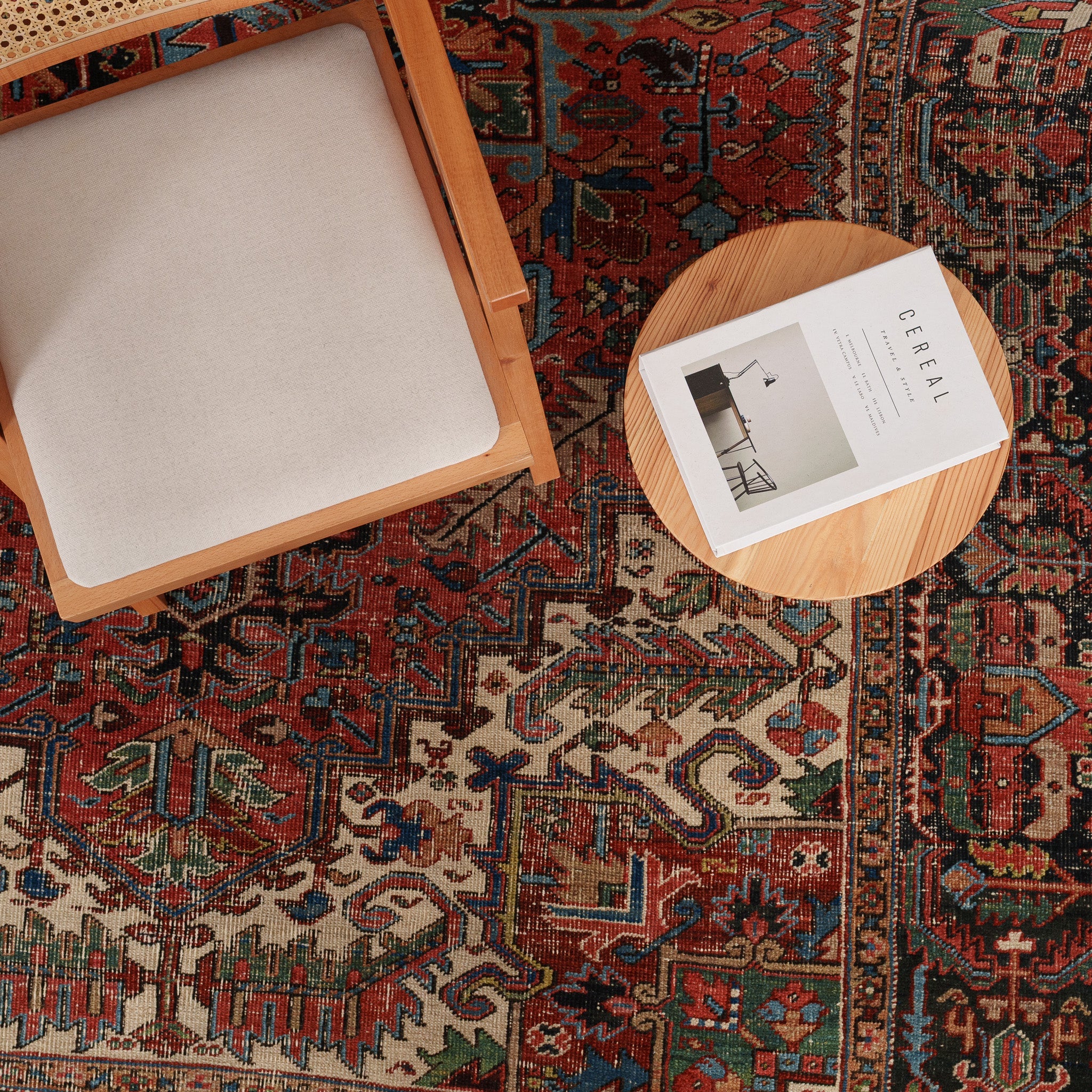 Oriental Red Area Rug