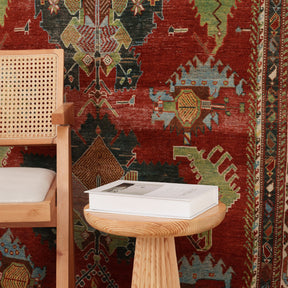 Oriental Red Area Rug