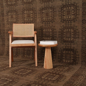 Oriental Brown Area Rug