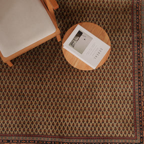 Antiquewashed Beige Area Rug