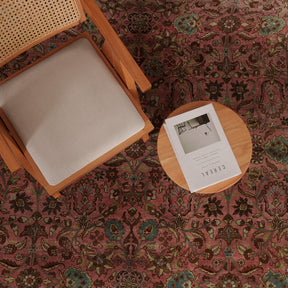 Antiquewashed Pink Area Rug