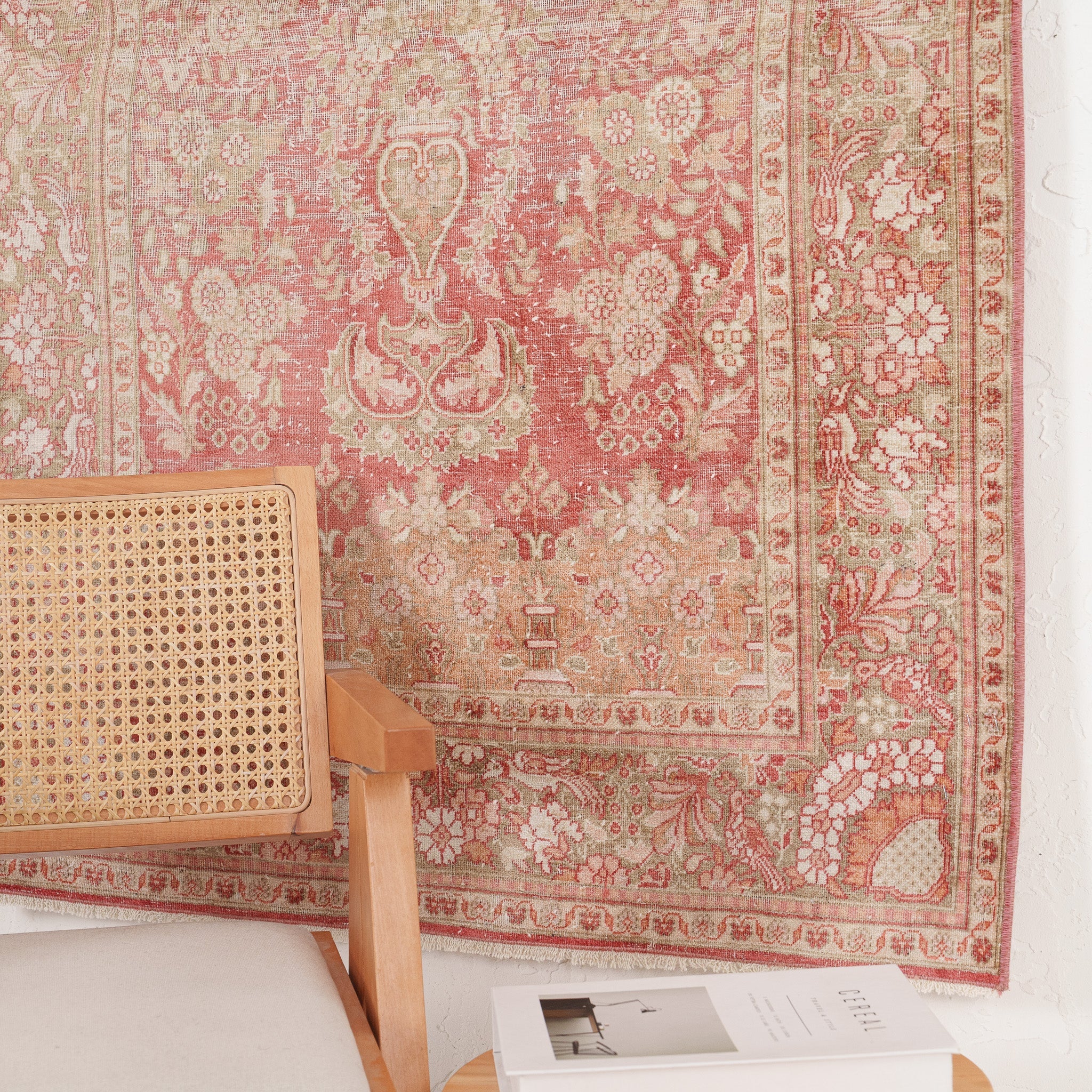 Oriental Pink Area Rug