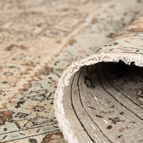Antiquewashed Beige Area Rug