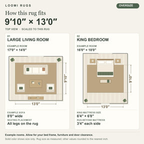 10x13 Rug Size Guide