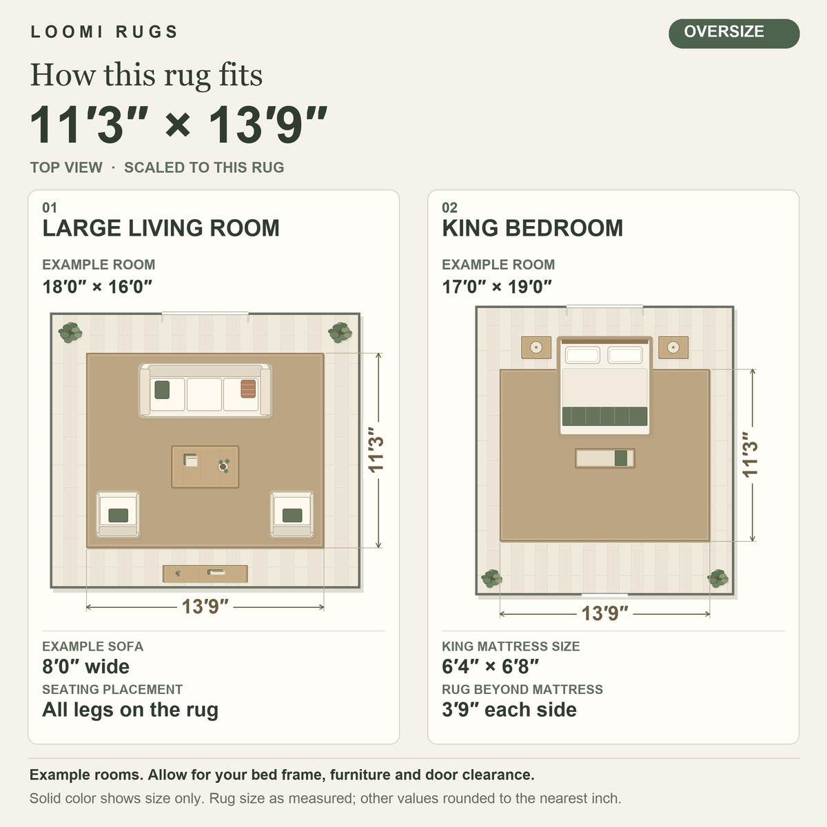 11x14 Rug Size Guide