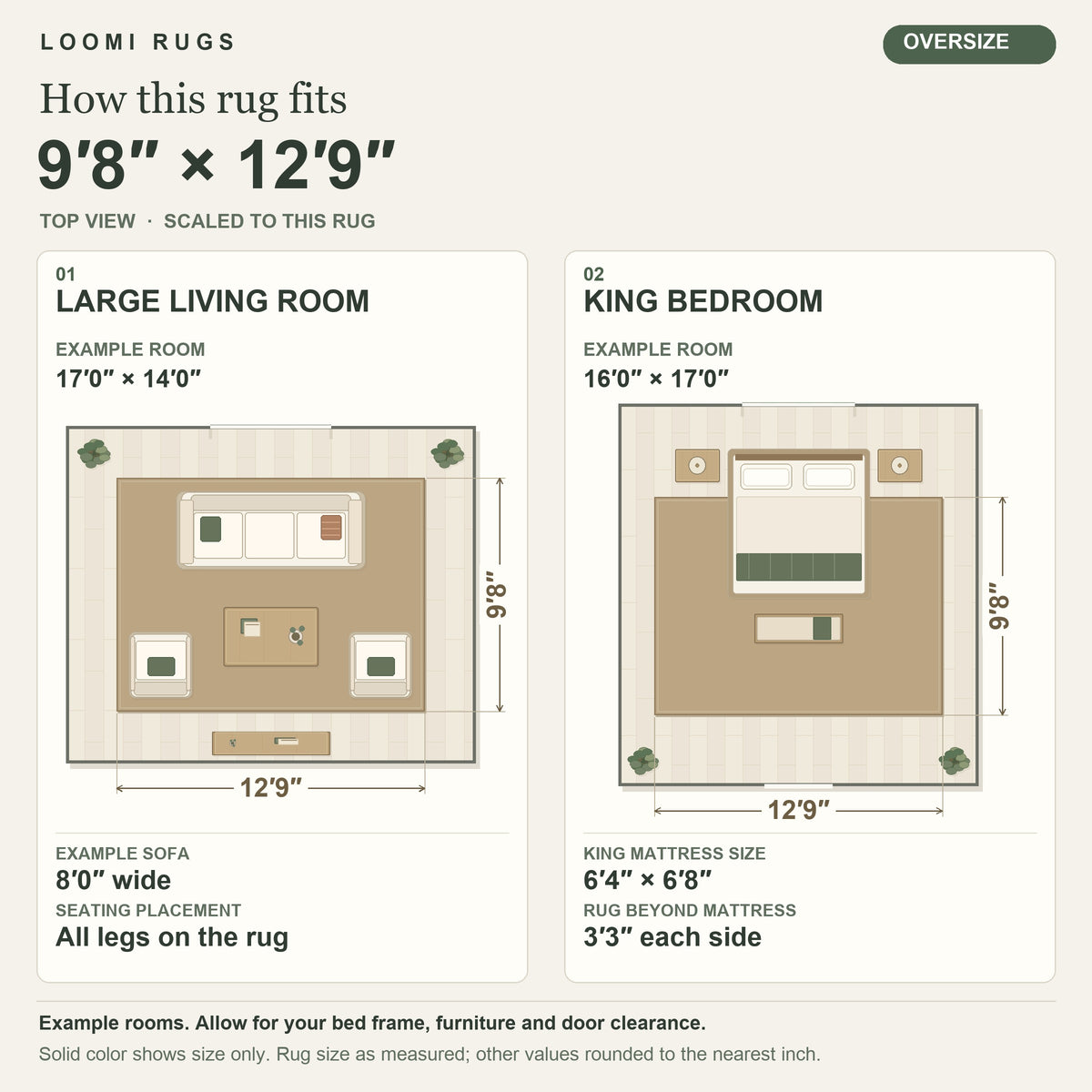10x13 Rug Size Guide
