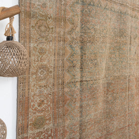 Antiquewashed Blue Area Rug