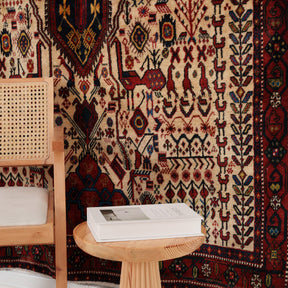 Oriental Beige Area Rug
