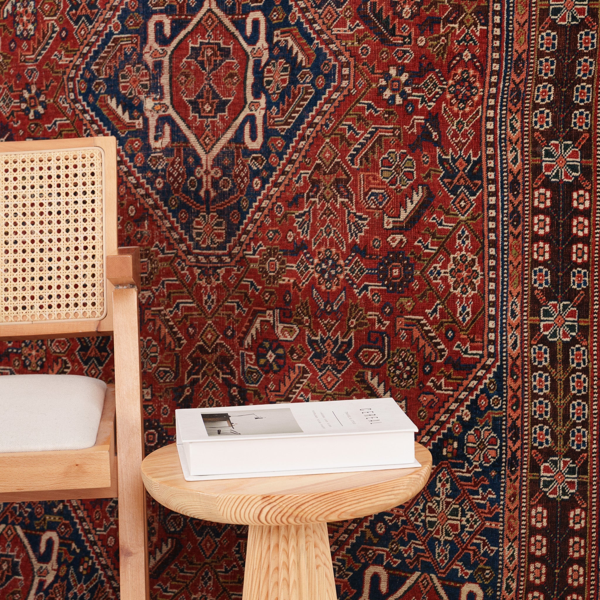 Oriental Red Area Rug