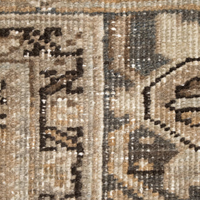 Antiquewashed Brown Area Rug